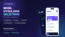 iOS ve Android için mobil uygulama geliştiririm
