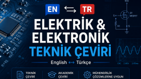 Elektrik-Elektronik alanında teknik çeviri yaparım