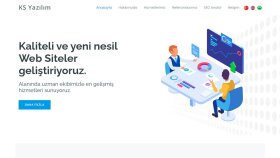 ksyazılım kurumsal web sitesi 
