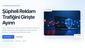 Google Reklam Sahte Tıklama Engelleme Sitesi Çalışması