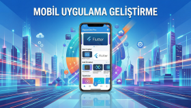 Flutter tabanlı iOS ve android uygulama geliştiriyorum