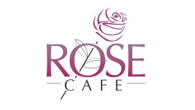 Rose cafe logo tasarım