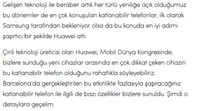 Yazı Örneği