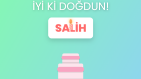 Özel Günler İçin Kutlama Mesajlı Web Sitesi (Kısa Süreli)