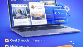 modern, hızlı ve mobil uyumlu web siteleri tasarlıyorum