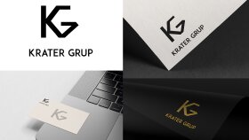 Krater Grup - Kurumsal Kimlik Tasarım Örneği