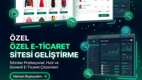 sıfırdan özel e-ticaret sitesi geliştiriyorum