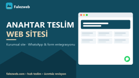 işletmenize anahtar teslim kurumsal web sitesi yapabilirim