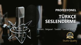 projeleriniz için seslendirme yapabilirim