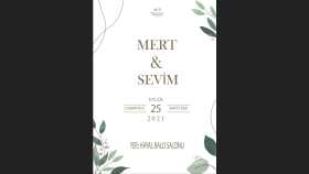 Konsept Davetiye Tasarımı