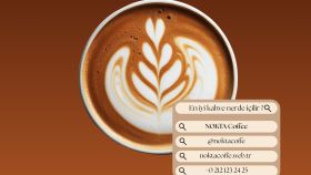 Nokta coffe isimli kafe çalışması