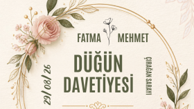 Düğün Davetiyesi Tasarımı