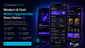 React Native ile profesyonel mobil uygulama yapabilirim