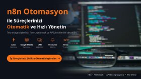 n8n ile iş akışı ve webhook otomasyonu kurabilirim