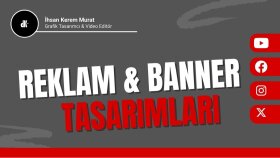profesyonel reklam ve banner tasarımları yapabilirim