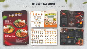 Broşür ve Menü Tasarımı