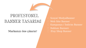 tıklanma oranını artıracak banner tasarımları yaparım