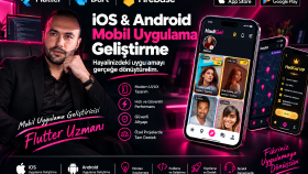 iOS ve Android için profesyonel mobil uygulama geliştiririm