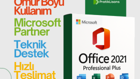 Microsoft Office programlarını lisanslı bir şekilde yaparım