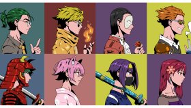 Anime NFT drawings