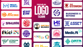 Yaratıcı & Modern Logo Tasarımı | Vektörel ve %100 Özgün