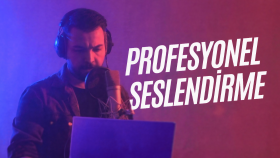 profesyonel stüdyoda seslendirme hizmeti veriyorum