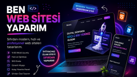 mobil uyumlu ve profesyonel web sitesi tasarımı yapabilirim