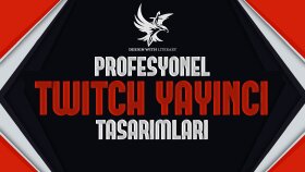 Twitch kanalınız için tasarımlarınızı yapabilirim