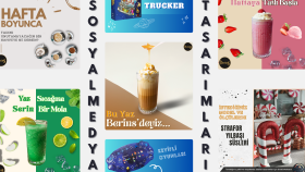 haftalık ve aylık sosyal medya içeriklerinizi tasarlarım