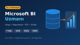 Microsoft BI alanlarında destek olurum