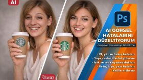 ai görsellerdeki hataları Photoshop ile düzeltirim