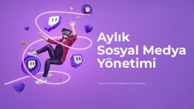 markanızı büyüten aylık sosyal medya yönetimi yapıyorum