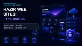 işletmeniz için hosting dahil hazır web sitesi kurarım