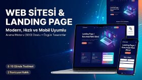 kurumunuz için şık ve mobil uyumlu web sitesi kurarım