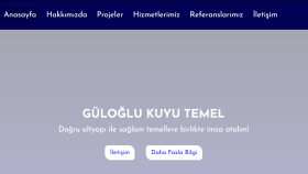 Güloğlu Kuyu Temel - Kurumsal Website