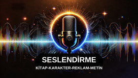 dilediğiniz metni seslendiririm