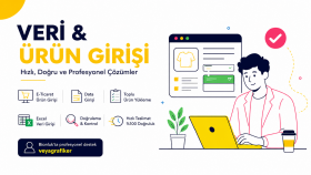 profesyonel ürün ve içerik girişlerinizi hızlıca yapabilirim