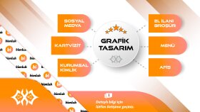 el ilanı, broşür  ve afiş tasarımı yaparım