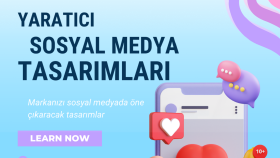 sosyal medyanız için tasarımlar yaparım