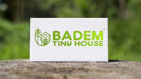 Badem tiny house logo tasarımı