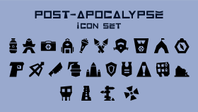 Post Apocalypse İkon Seti