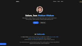 Modern ve Mobil Uyumlu Portfolyo Sitem