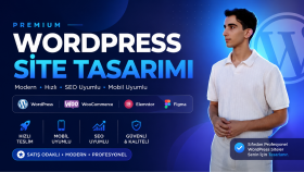 anahtar teslim WordPress web sitesi kurarım