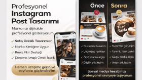 markalar için sosyal medya içerikleri üretiyorum