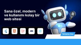 markan için modern bir web sitesi geliştiririm