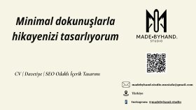 Minimal dijital kartvizit tasarımı | madebyhand.studio