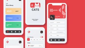 İKÜ mobile app tasarımı
