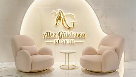 ALEZ GÜLDEREN için hazırladığımız logo