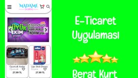 E Ticaret Sitesi Mobil Uygulaması