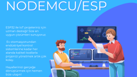 NodeMCU/ESP ile projelerinizi geliştiririm
